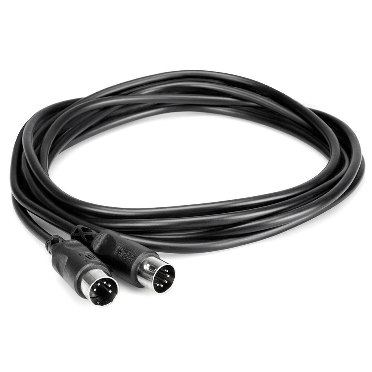 Hosa Technology MIDI Cable, 5 Pin DIN to Same, 3', Black - Best Buy