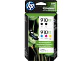 HP - 910XL Multipack Ink Cartridges, 5/Pack (6ZA558AN) - Black|Cyan|Magenta|Yellow