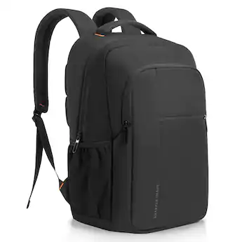big black laptop backpack JARWAM Extra Large Backpack, 18.4 Inch Travel Backpack, Sturdy TSA-Friendly College Computer Bag, Gifts for Men & Women, : Electronics High quality Oxford Fabric Closure Type Tranzip 2020-28 - Black -