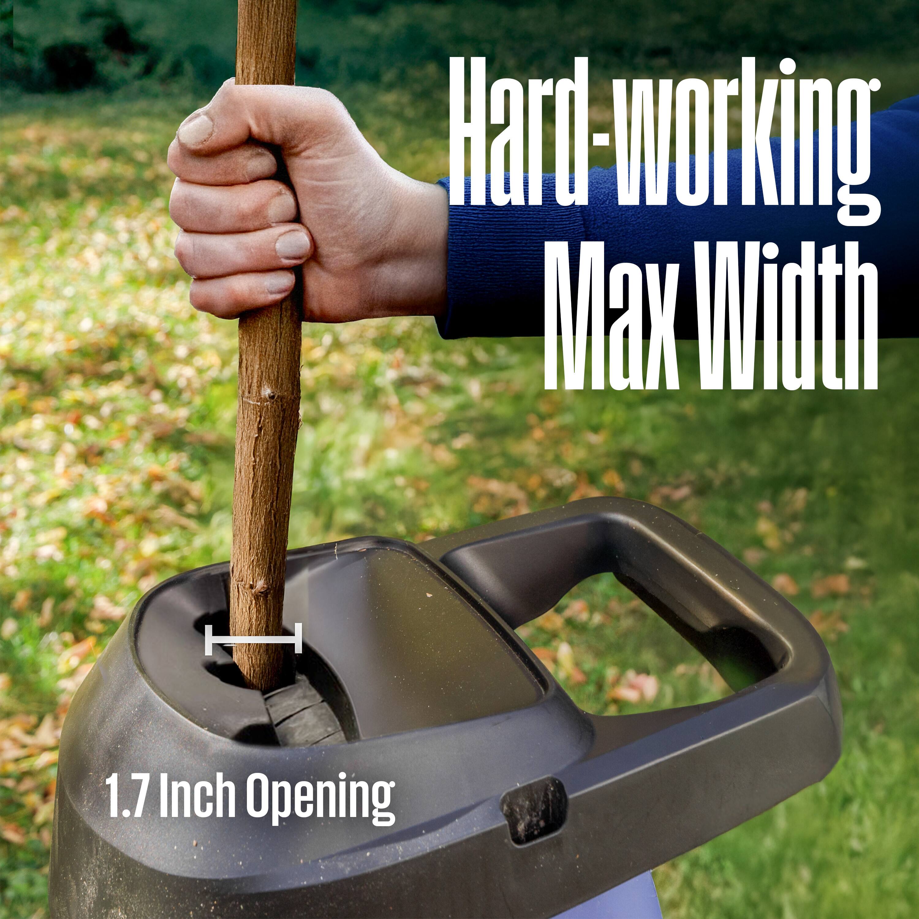 Hard-working  
Max Width  
1.7 Inch Opening