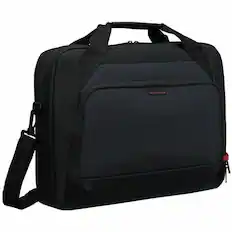 Front. Targus - Targus Classic EcoSmart CN418GL Carrying Case (Briefcase) for 17" to 18" Notebook - Black - TAA Compliant - Water - Black.