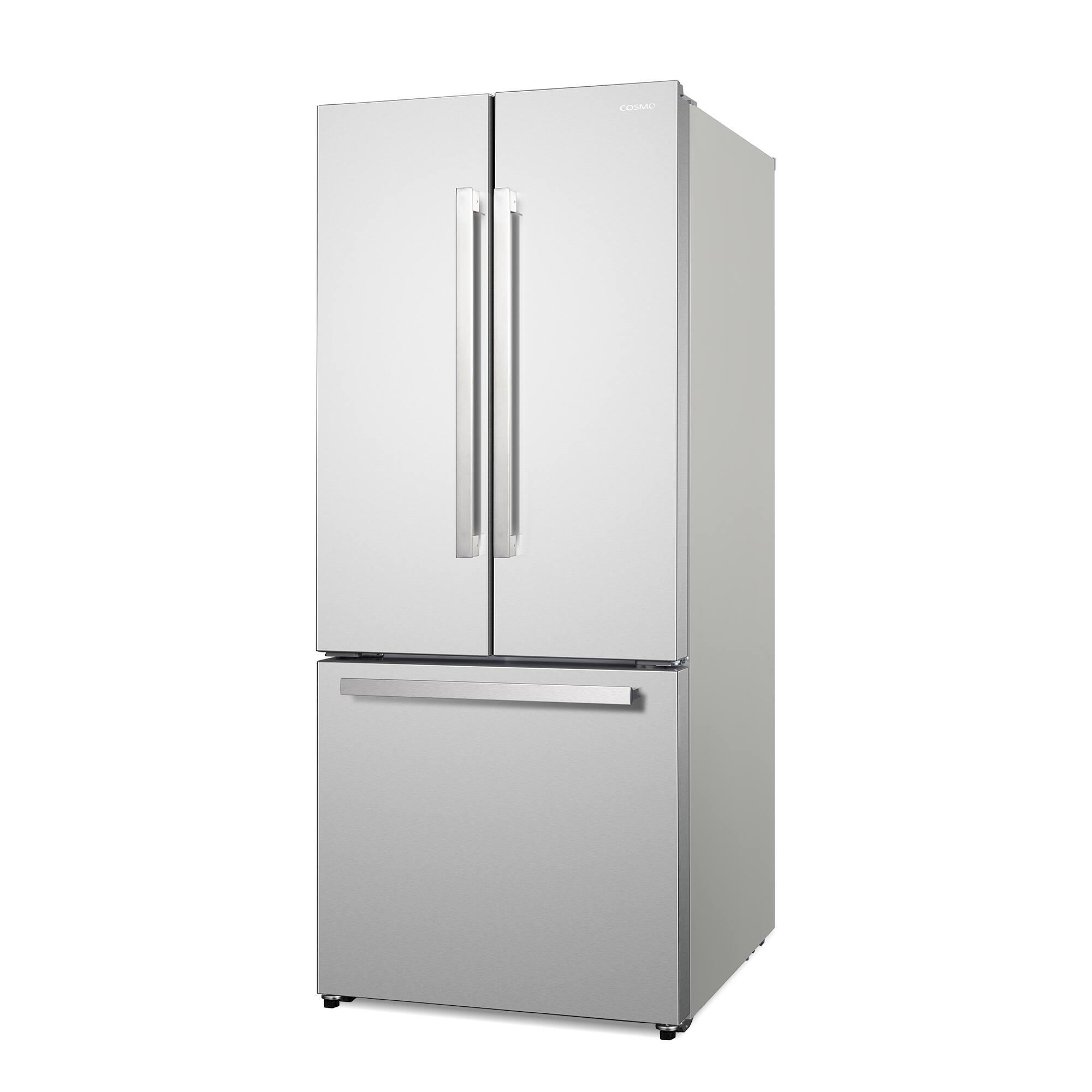 Alt View 9. COSMO - COS-RFFV183GHS 30 in. 17.5 cu. ft. Counter Depth 3-Door French Door Refrigerator with Freezer Drawer - Stainless Steel.