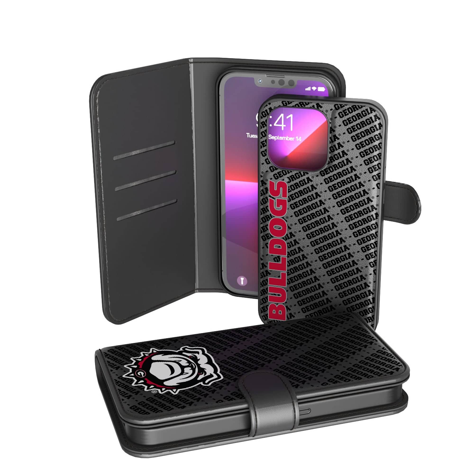 Keyscaper - NCAA - Georgia Bulldogs Team iPhone Wallet Case - 12 mini/13 mini - Multicolor price history on PriceWatchPro
