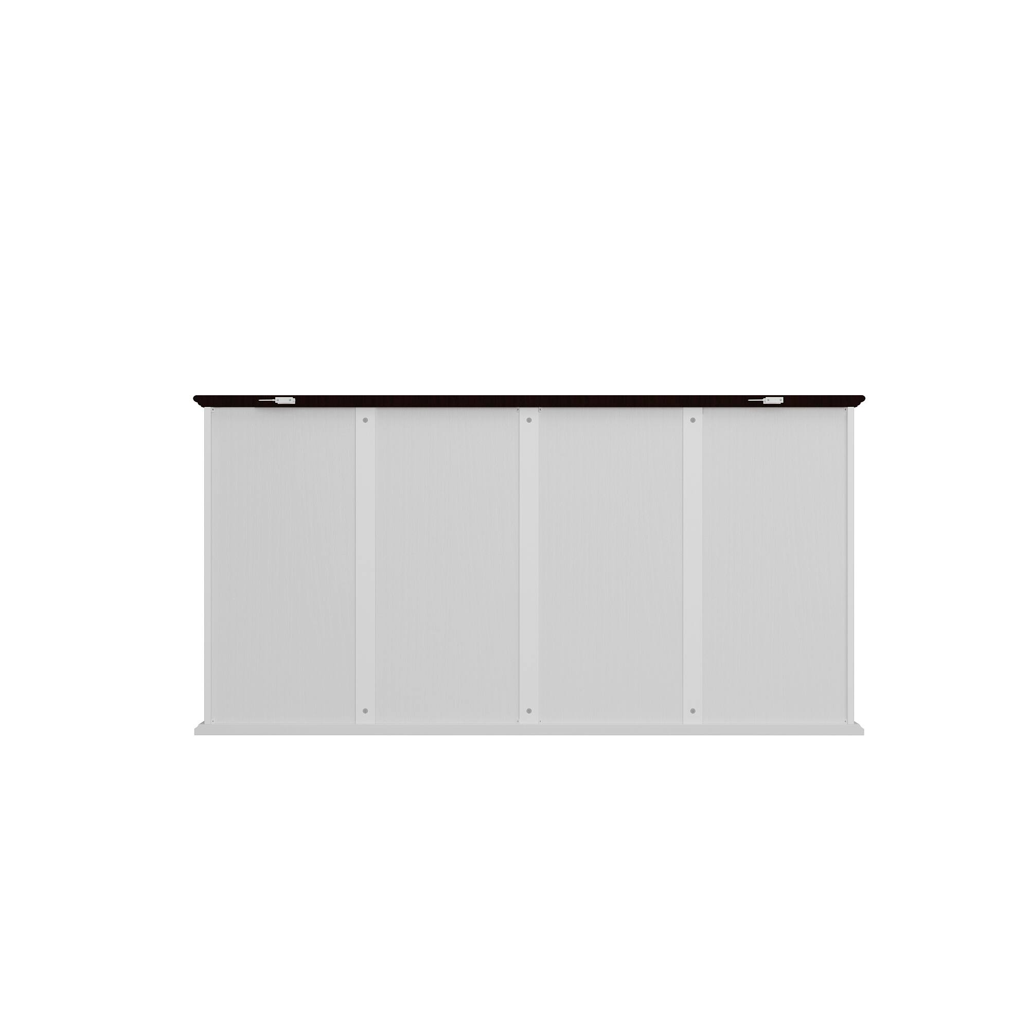 Back. Famapy - Famapy Multi - Drawer Dresser: Elevate Storage with Timeless Elegance - White.