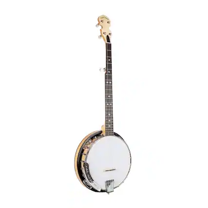 The text on the image reads:
"Gold Tone
Banjo Co.
Made in China"
