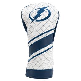 Team Golf - Tampa Bay Lightning Striped Quilted Driver Headcover - Multicolor