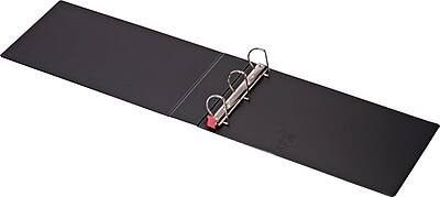 Alt View 2. Cardinal - EasyOpen Tabloid Slant-D Reference Heavy Duty 3" 3-Ring Non-View Binders, D-Ring - Black.