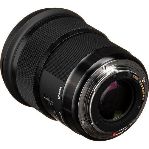 Alt View 1. Sigma - Sigma 50mm f/1.4 Art DG HSM Lens for Canon + 3 Pieces Filter Kit + Tripod + ZeeTech Bundle - Black.