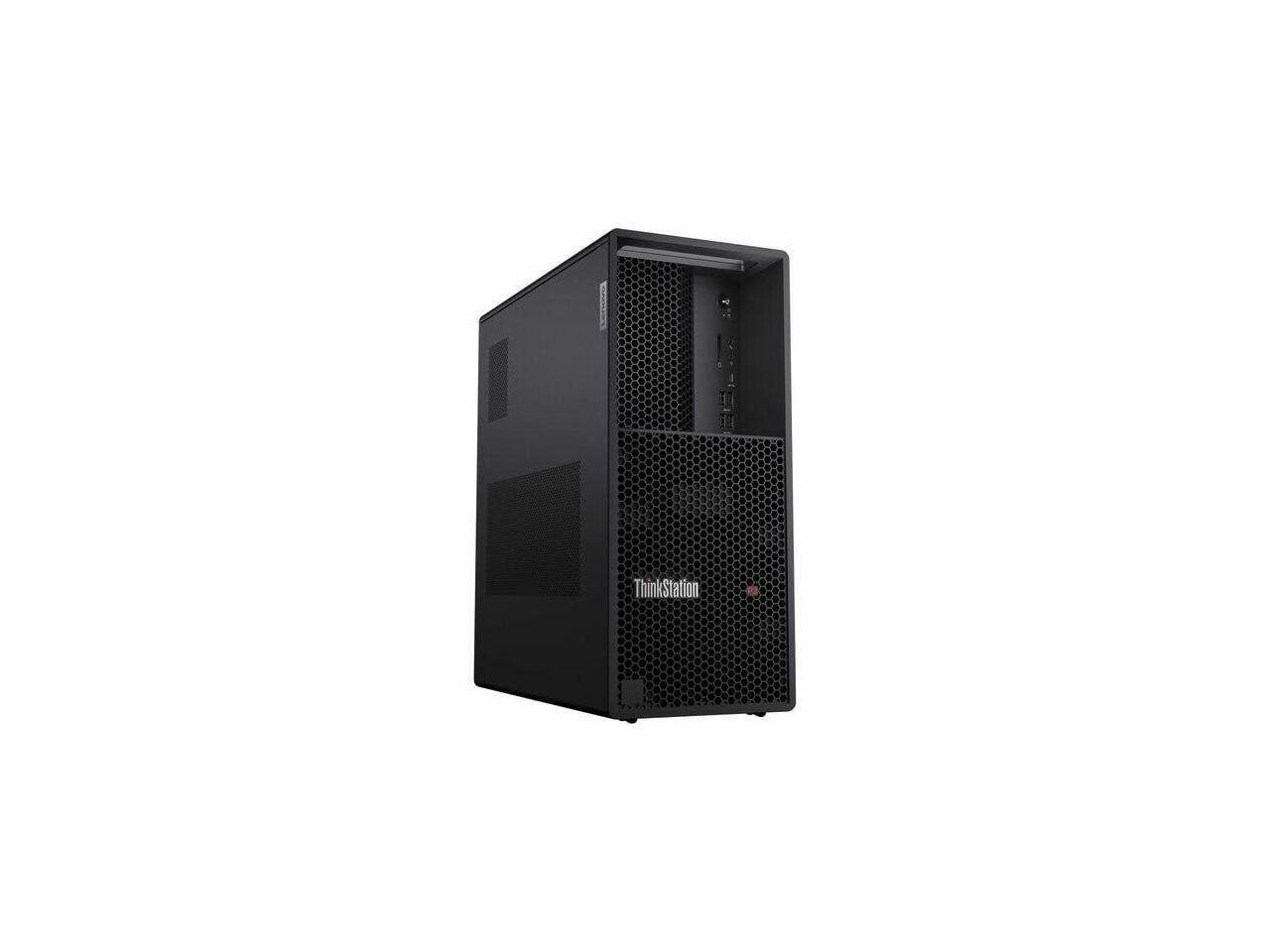 Alt View 7. Lenovo - Lenovo ThinkStation P3 Gen 2 - Intel Core Ultra 5 235 - vPro - 32GB - 512GB SSD - Intel W880 - Windows 11 Pro - Multicolor.