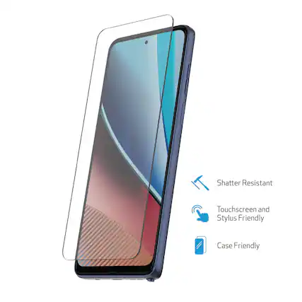 Shatter Resistant, Touchscreen and Stylus Friendly, Case Friendly