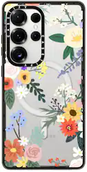 CASETiFY - Galaxy S25 Ultra - Impact Case - Allie Alpine Florals (Wireless Charging Compatible) - Alpine Floral - Front_Zoom