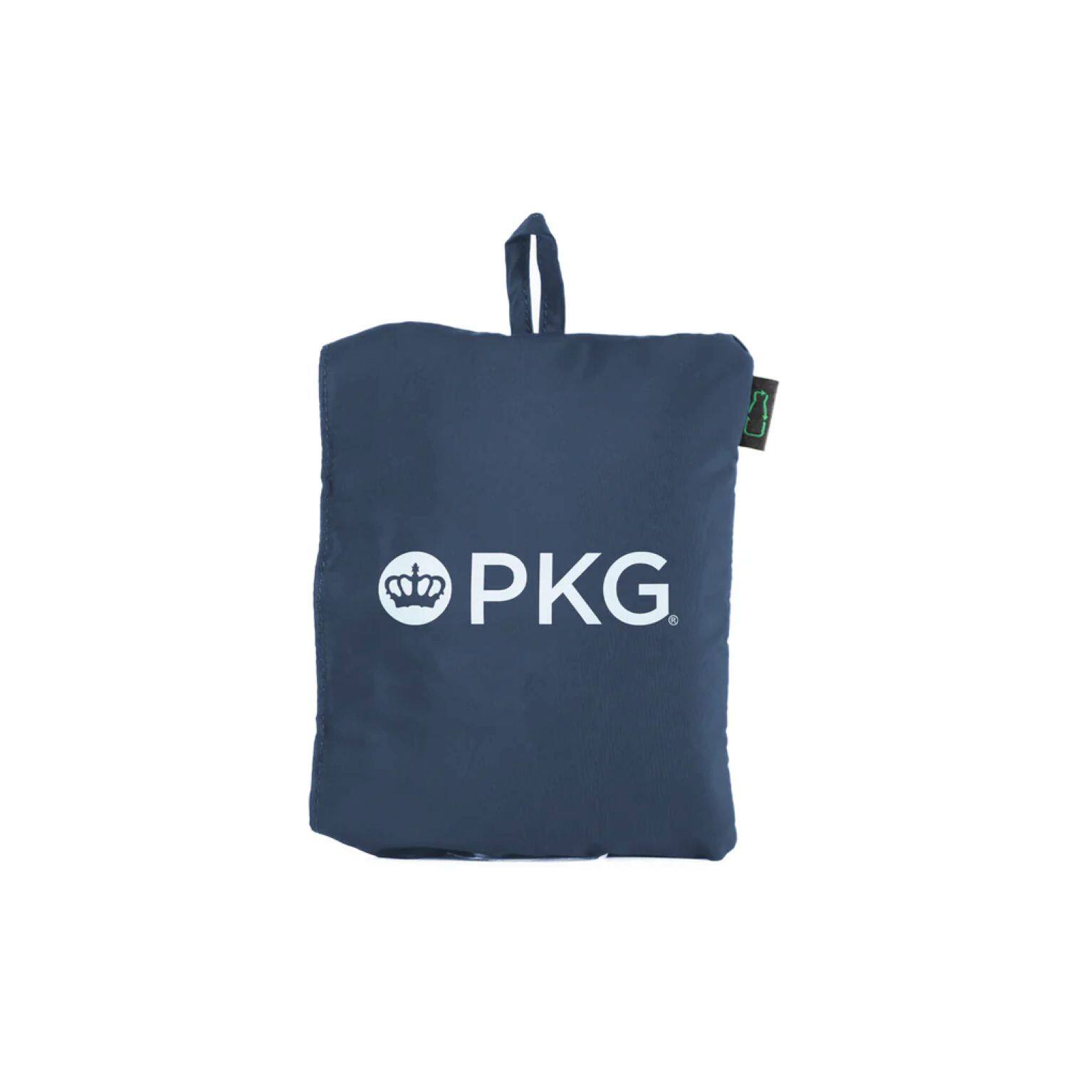 Alt View 1. PKG - Umiak Recycled Packable Duffle Bag - Navy.