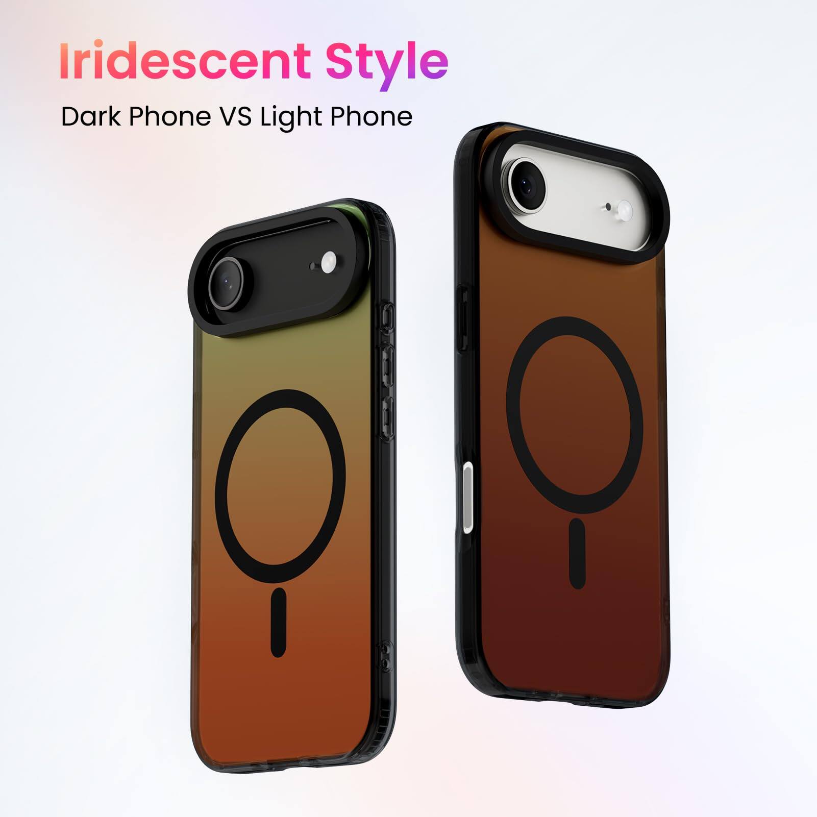 Iridescent Style  
Dark Phone VS Light Phone