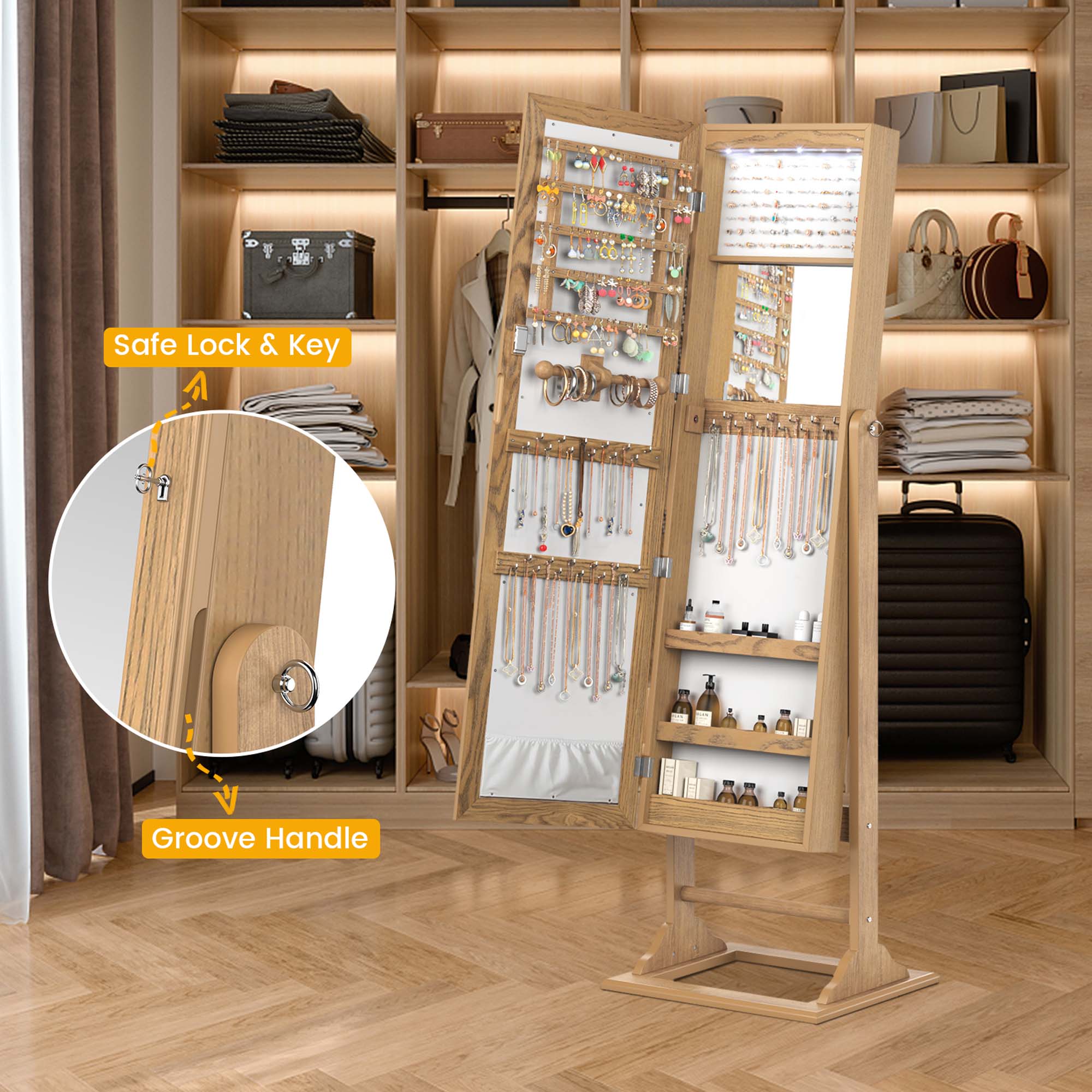 Safe Lock & Key

Groove Handle