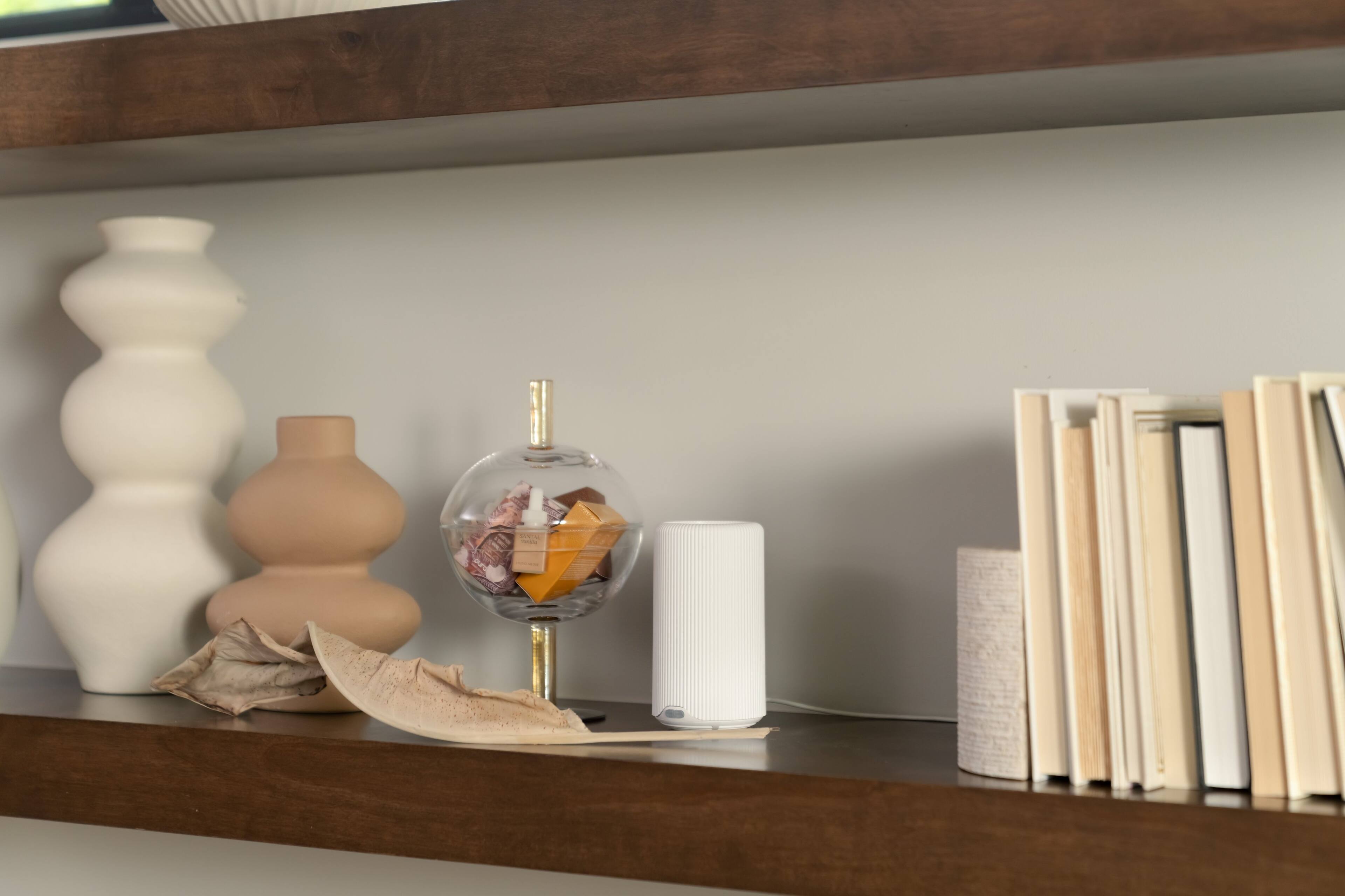 Alt View 1. Pura - Pura Plus Smart Home Fragrance Diffuser - White.