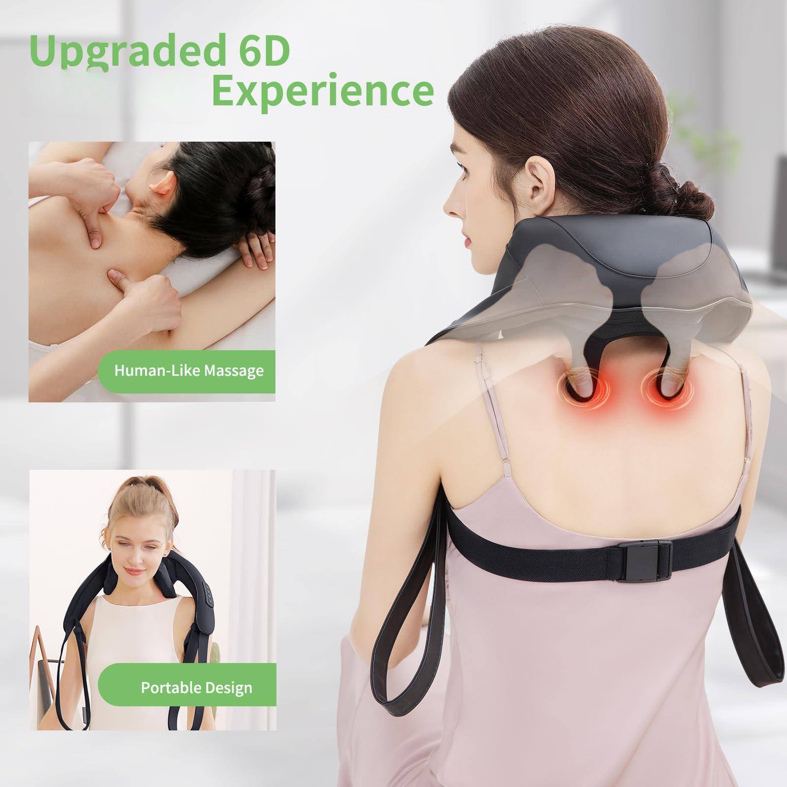 Upgraded 6D Experience

Human-Like Massage

Portable Design