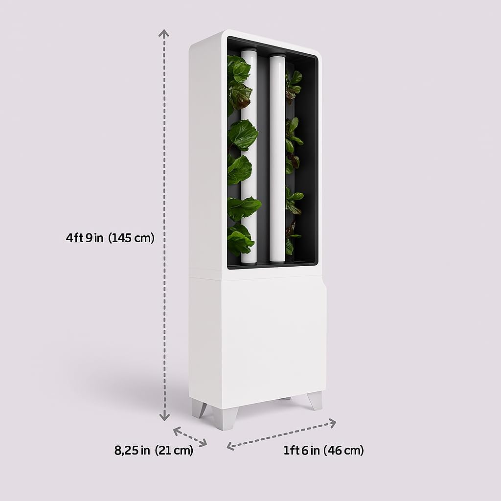 4ft 9in (145 cm)  
8.25 in (21 cm)  
1ft 6in (46 cm)