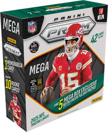 2025 panini mosaic nfl fooball booster box Football Card Release Preview and 20 Inserts on average 2025 Panini Mosaic Football Hobby