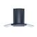 Front. Winflo - Winflo 30 inch Convertible 300 CFM Black Steel Wall Mount Range Hood - Black.