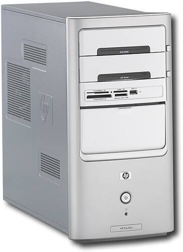 Angle Standard. Hewlett-Packard - Pavilion 519K Desktop.