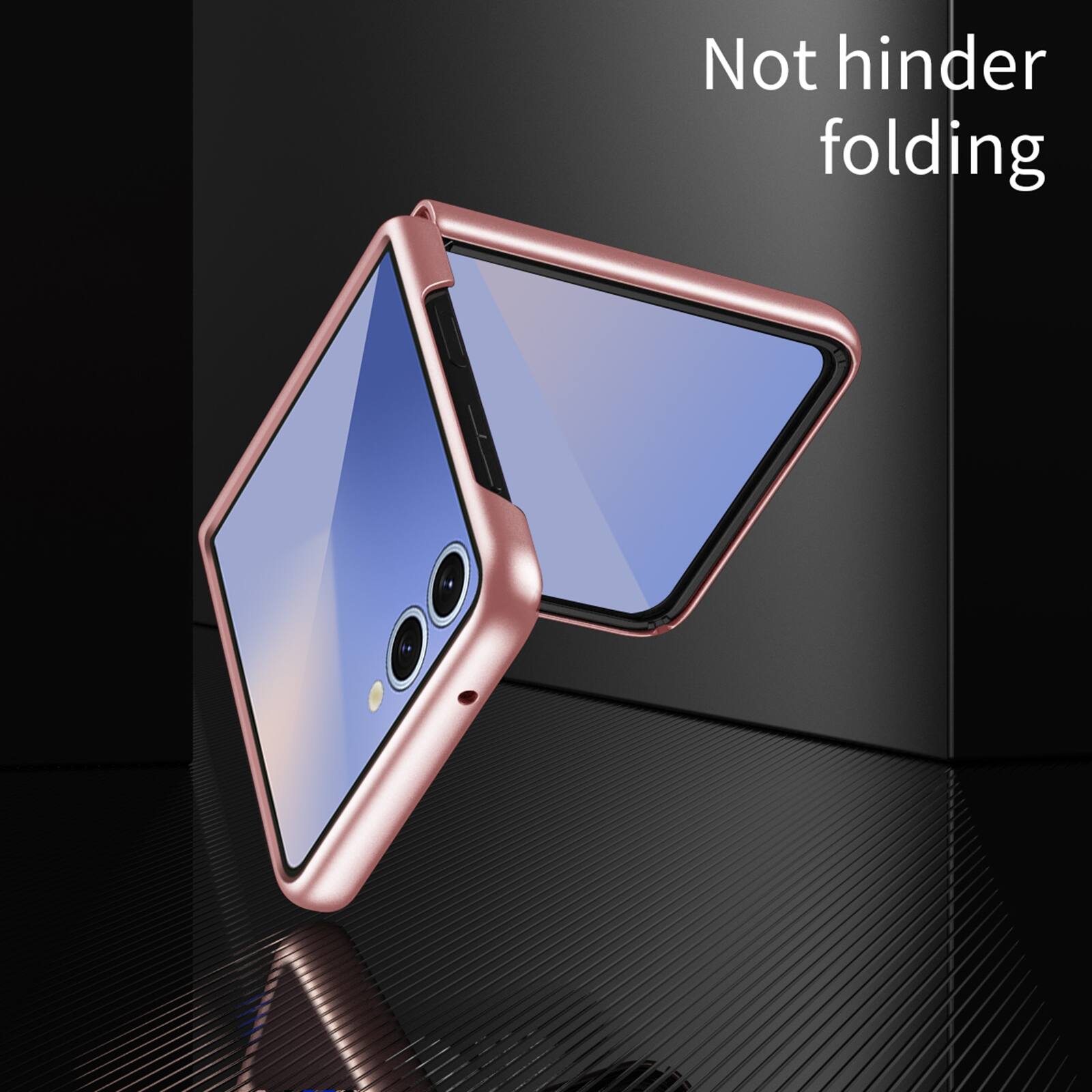 Not hinder folding