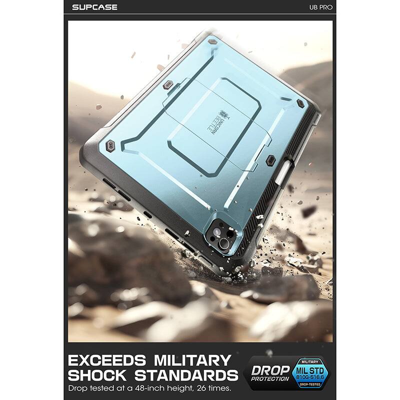 SUPCASE UB PRO

EXCEEDS MILITARY SHOCK STANDARDS

Drop tested at a 48-inch height, 26 times.

MILITARY DROP PROTECTION
MIL STD 810G-516.6
DROP-TESTED