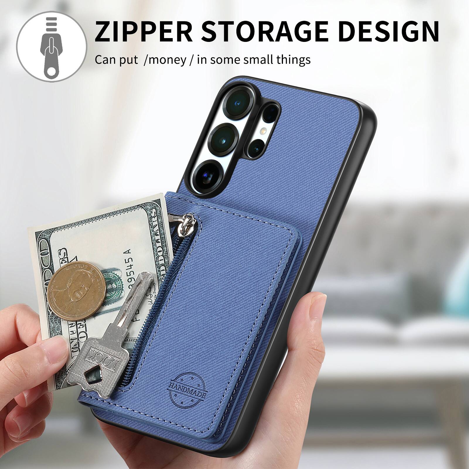 ZIPPER STORAGE DESIGN  
Can put /money / in some small things  

A DOD SA 39545 2 I0O OF NOCK tttt TAS AN 0 EDDO  

HANDMADE