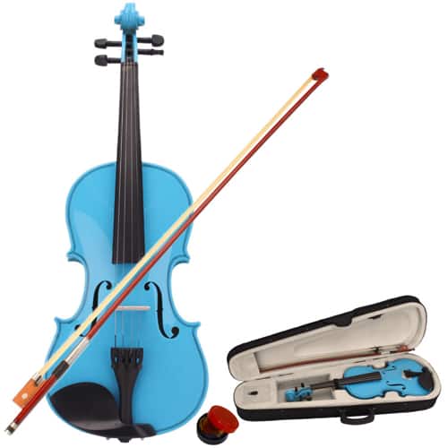 Winado - Violin for Beginners, 4/4 Full Size Acoustic Fiddle Kit, Natural | Includes Case, Bow, Rosin - Blue price history on PriceWatchPro