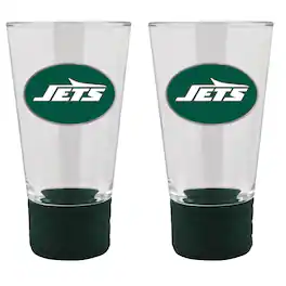 Great American Products - 2-Pack 4oz. Cheer Shot Set with Silicone Grip - Green
