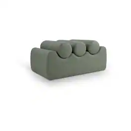 Meridian Furniture - Rumble Vegan Leather Bench - Green
