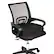 Alt View 4. Mind Reader - Mind Reader Gel Memory Foam Seat Cushion with Tailbone Cutout, Air-Cloud Technology Ergonomic Support for Office Chair - Black.