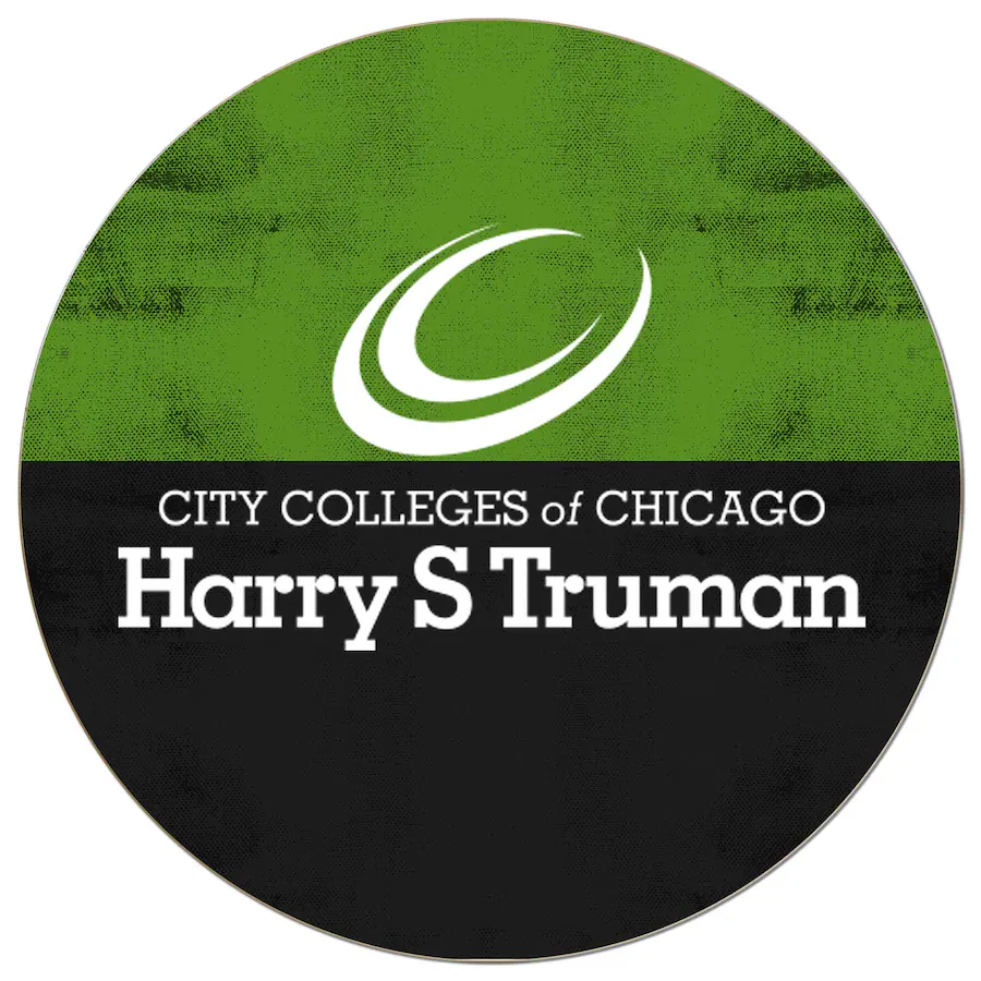Jardine Harry S Truman College Falcons 20'' x 20'' Retro Logo Circle
