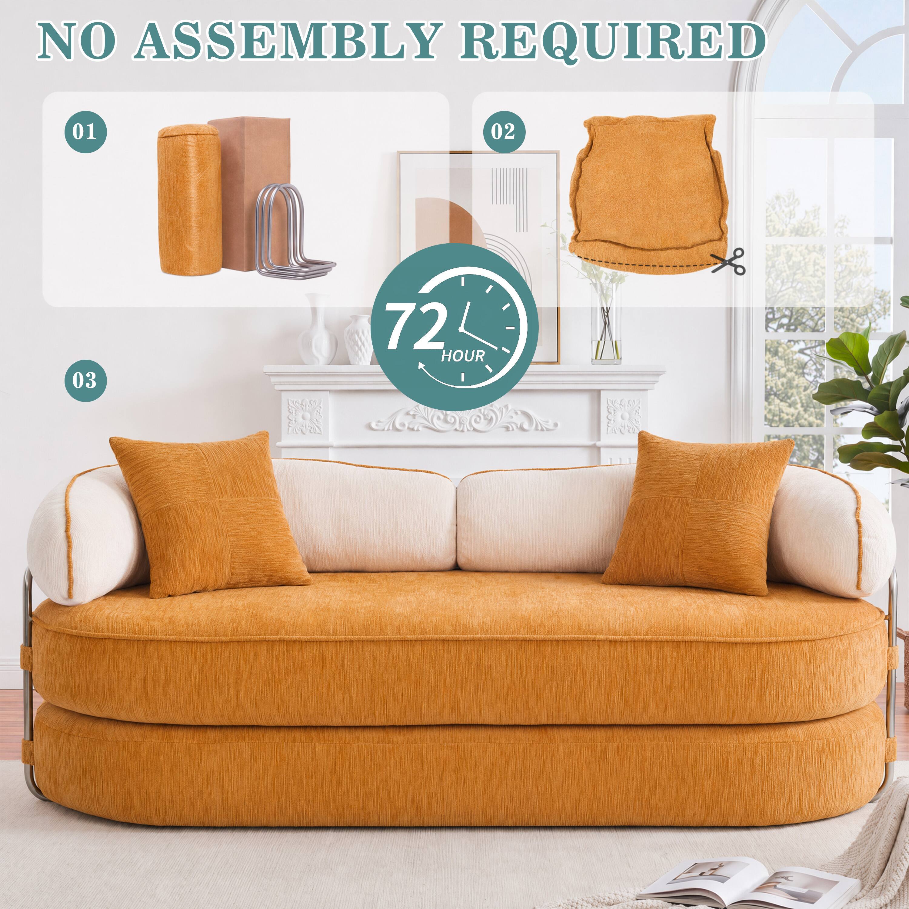 NO ASSEMBLY REQUIRED

01 02 03

72 HOUR