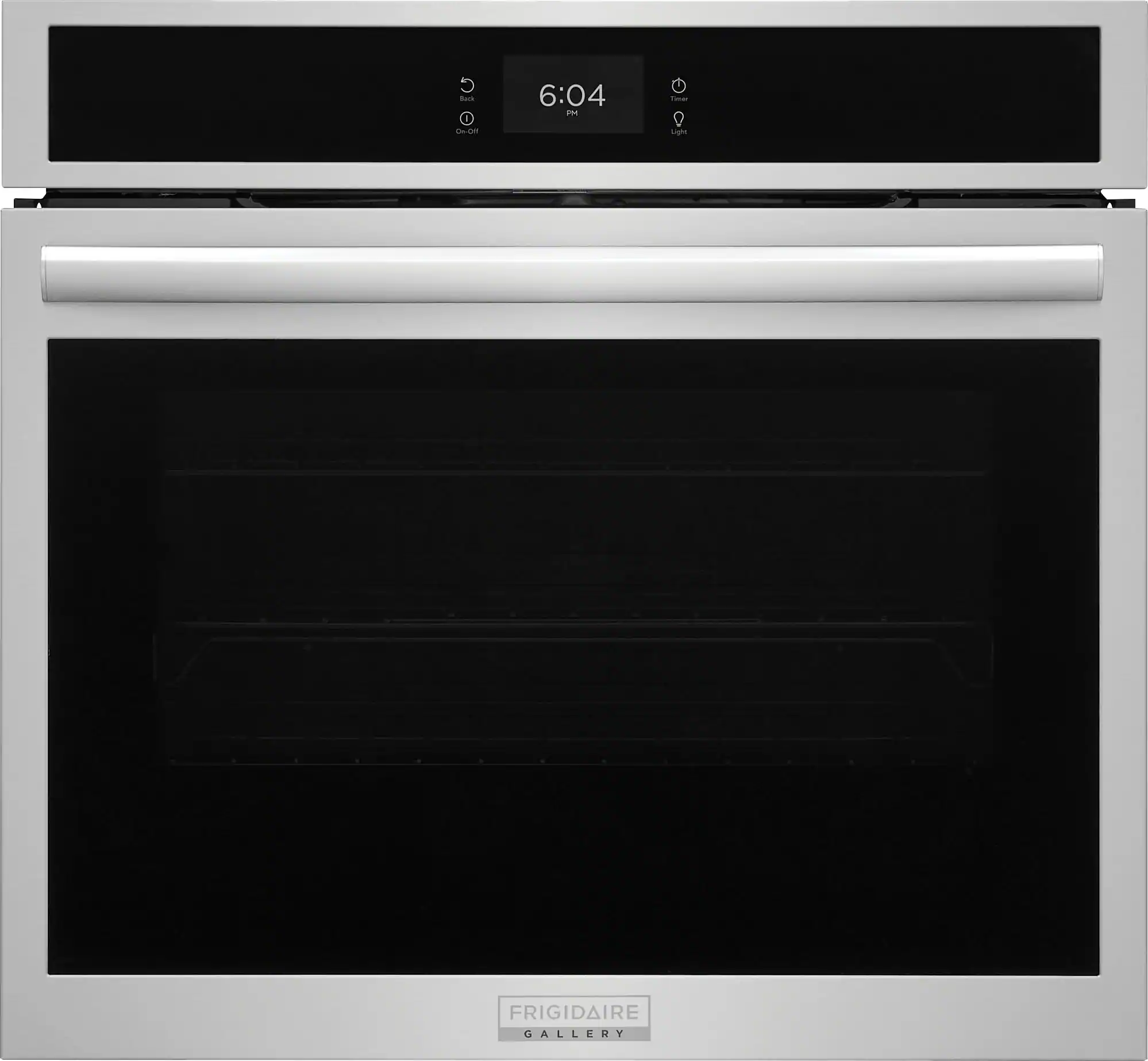 Frigidaire - Gallery 30" Built-In Single Total Convection Electric Wall Oven with Stone-Baked Pizza - Stainless Steel