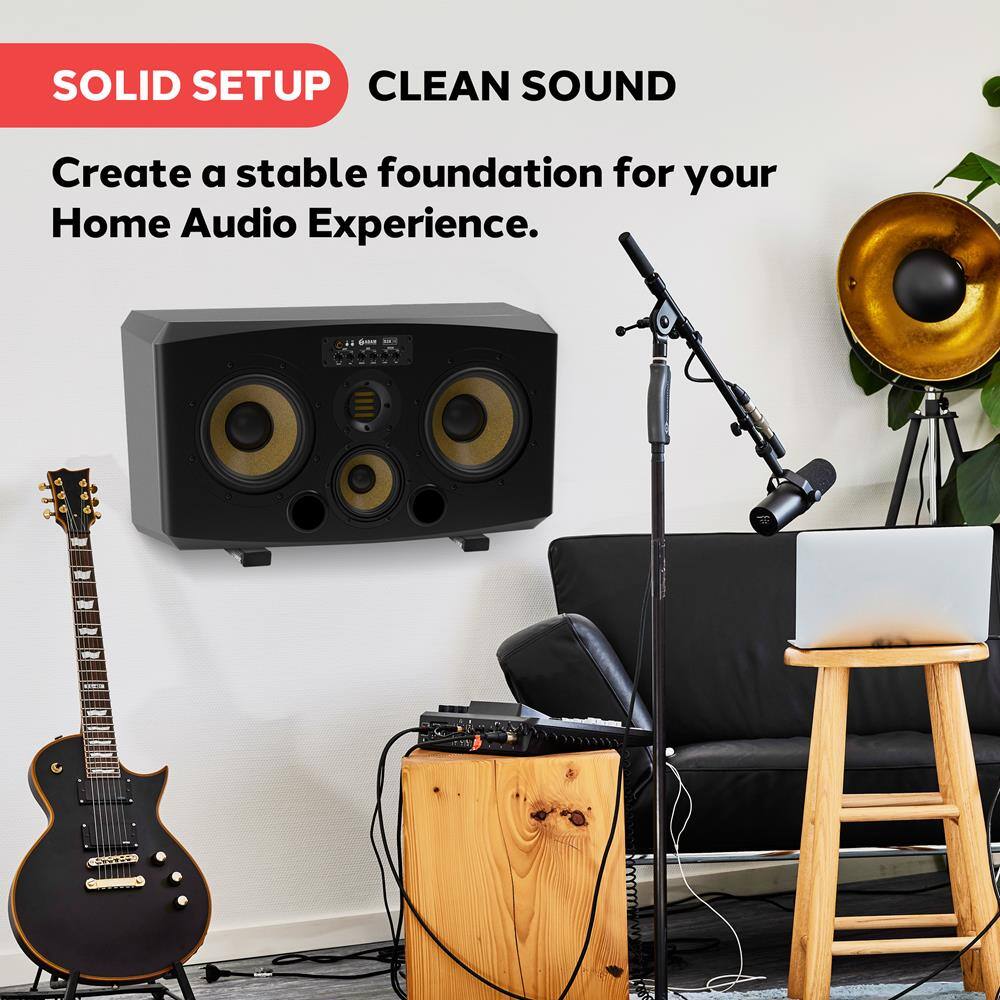 SOLID SETUP CLEAN SOUND  
Create a stable foundation for your Home Audio Experience.