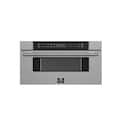 Forno Appliances - Capoliveri 1.2 cu. ft. Built-In Microwave Drawer with Sensor Cooking and Angled Touch Controls - Silver