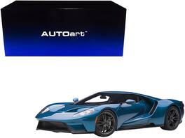 2017 Ford GT Liquid 1/12 Model Car by Autoart - Blue Metallic