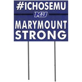 Jardine - Marymount Saints 18" x 24" Yard Sign - Blue