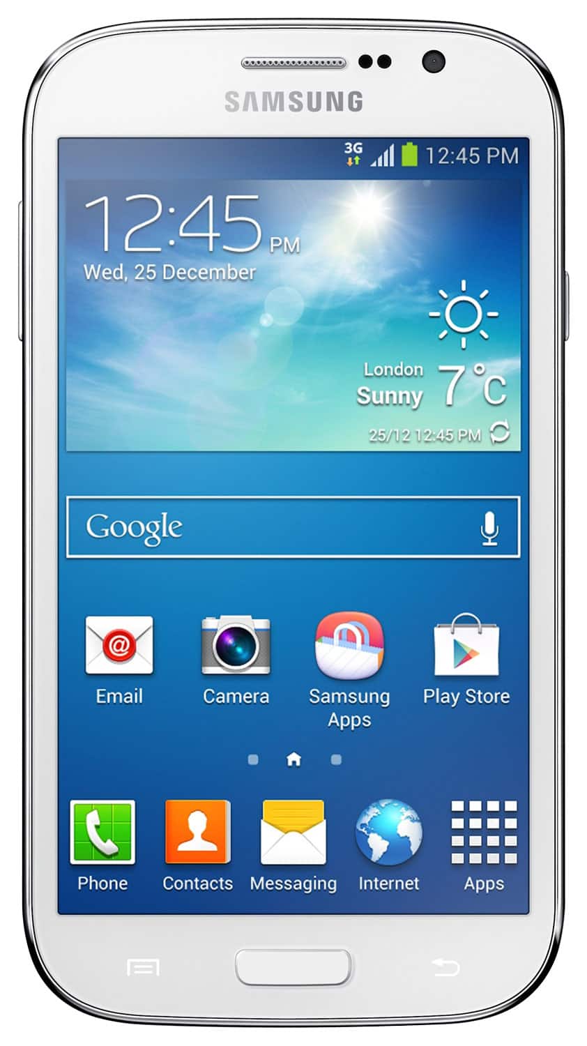  Samsung - Galaxy Grand Neo I9060L Cell Phone (Unlocked) - White