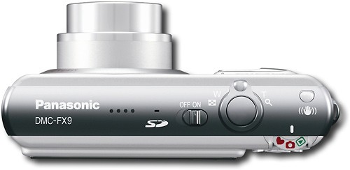 Best Buy: Panasonic Lumix 6.0MP Digital Camera Silver DMC-FX9