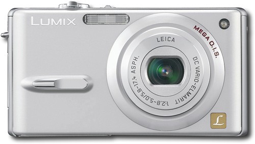 Best Buy: Panasonic Lumix 6.0MP Digital Camera Silver DMC-FX9