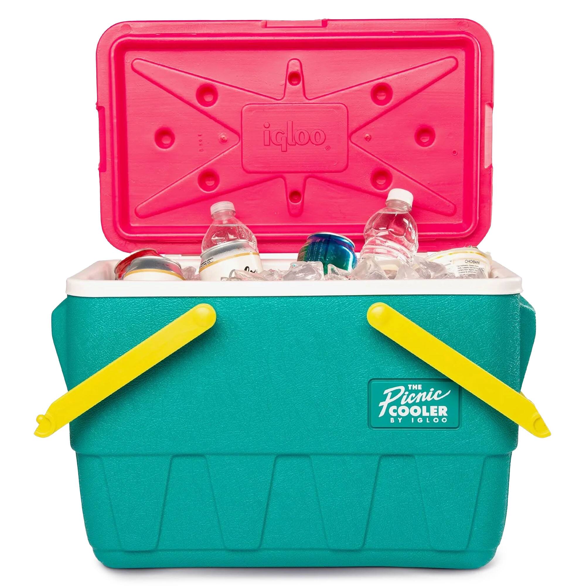 A n CHOAN THE Picnic Cooler BY IGLOO