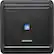 Front. Alpine - 300W Class D Bridgeable Multichannel Amplifier with Variable Crossover - Black.