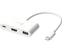 j5create - Eco-Friendly 3-Port USB-C Hub, (JCA379EW) - White