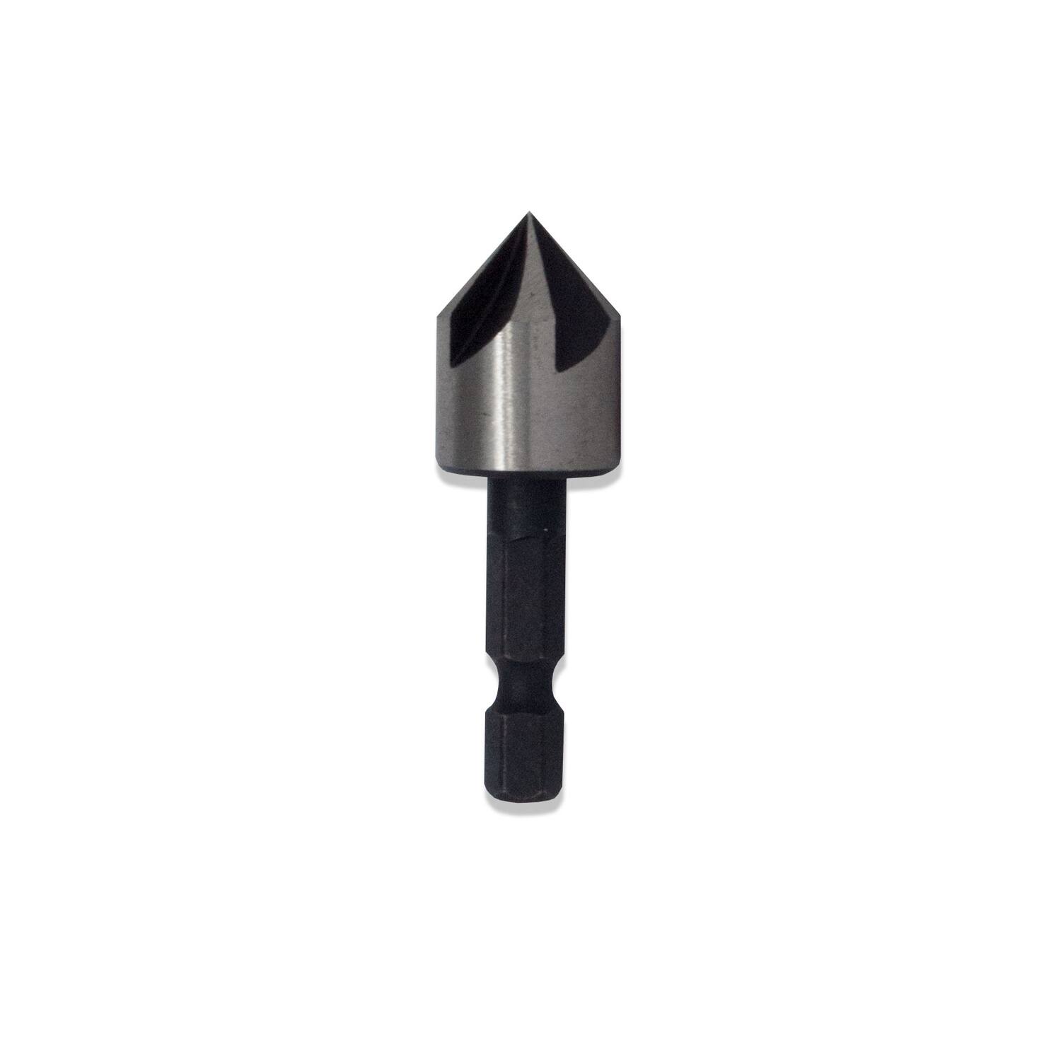 Left. Eazypower - Eazypower Isomax 5/8 in. X 5/8 in. D Tool Steel Countersink Countersink Bit 1 pc.