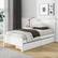 Alt View 3. Gymax - Gymax Twin Size Platform Bed w/ Drawers 2 Pull-out Drawers Headboard & Footboard White - White.