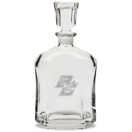 Front. Jardine - Boston College Eagles 23.75oz. Crystal Whiskey Decanter - Multicolor.