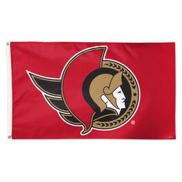 WinCraft - Ottawa Senators 3' x 5' Primary Logo Single-Sided Flag - Multicolor