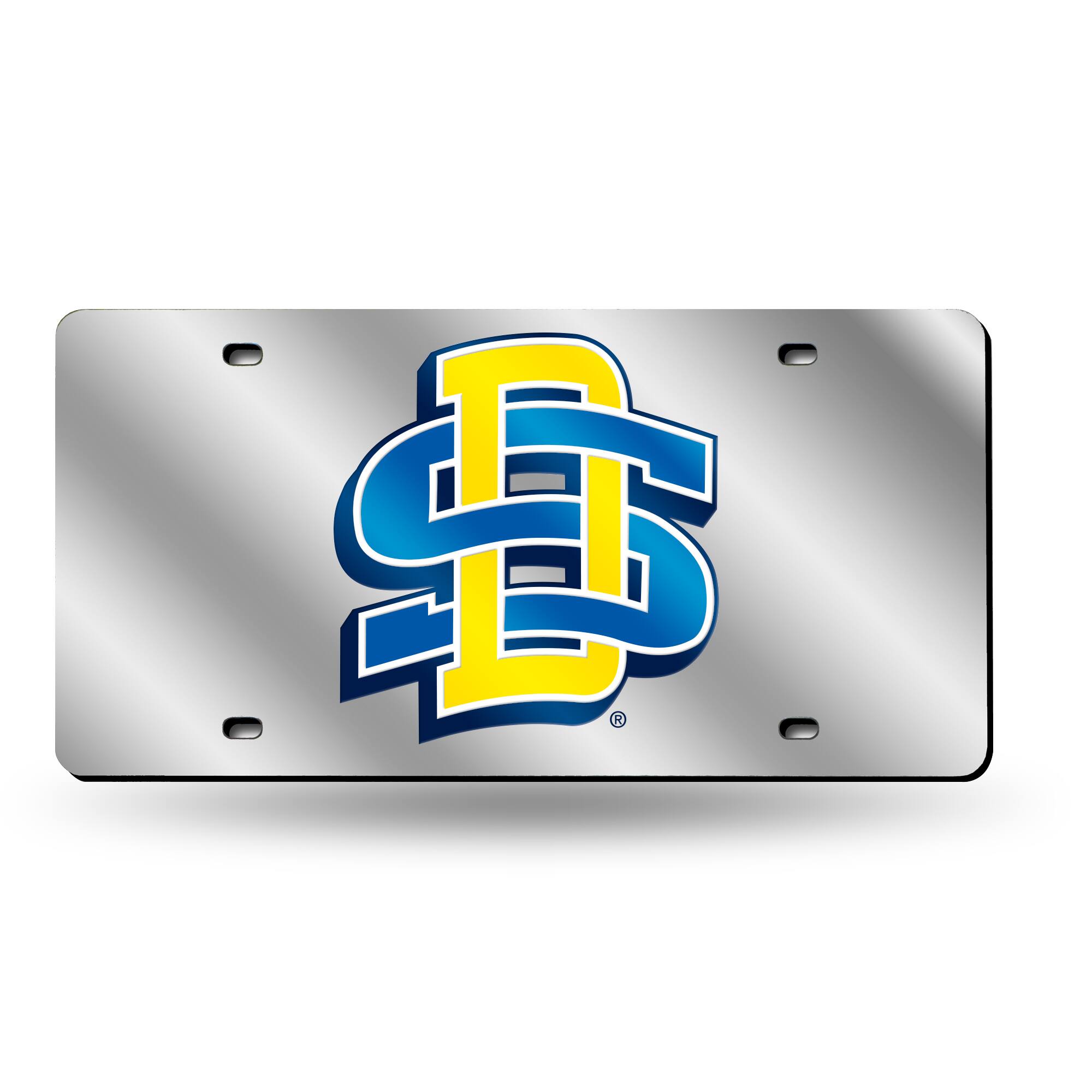 SDSU South Dakota State Jackrabbits Acrylic License Plate Laser Tag