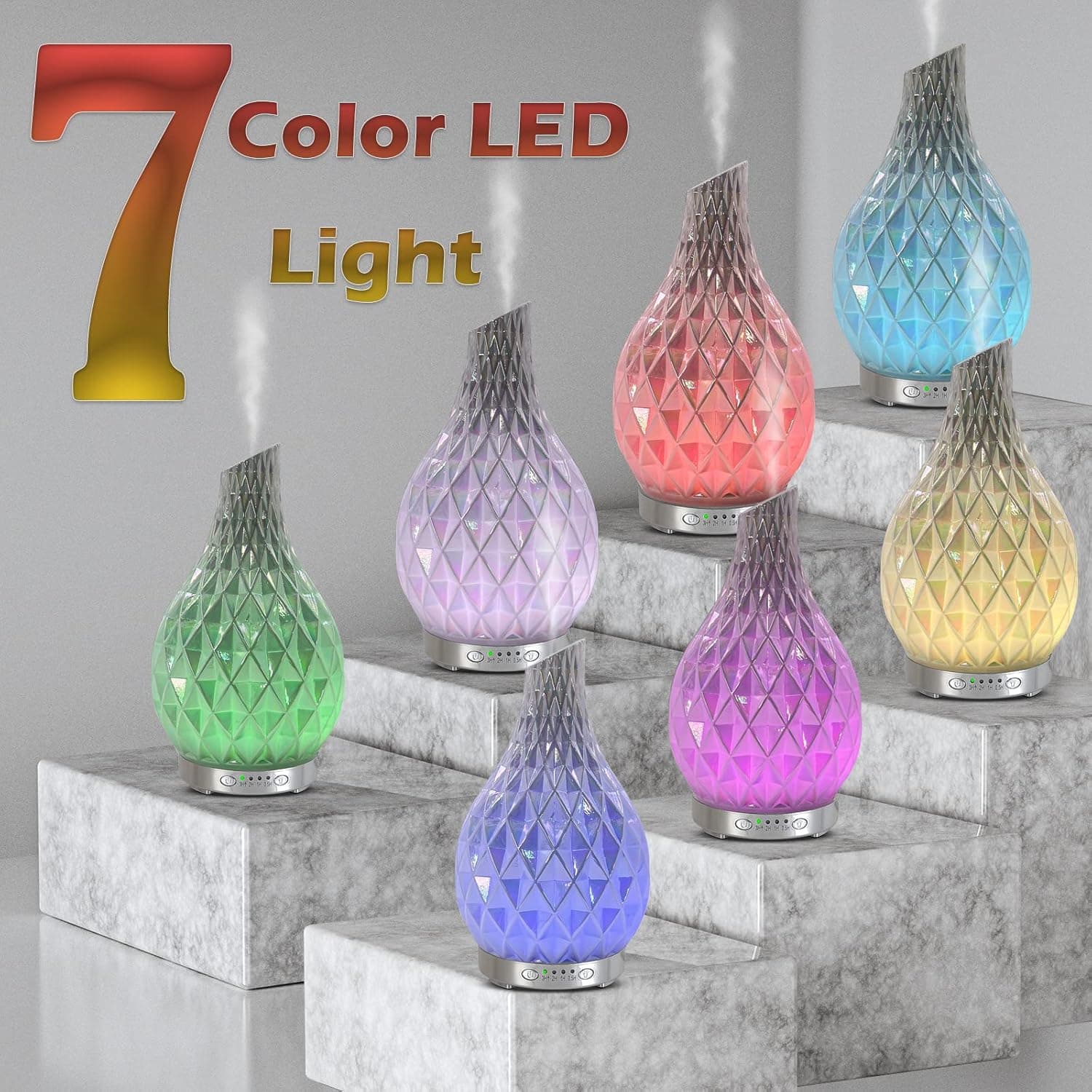7 Color LED Light